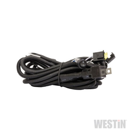 WESTIN AUTOMOTIVE LED ACCESSORY WIRING HARNESS 14FT LONG, 14 GUAGE, 20 AMP FUSE W/PIGTAIL TO CONNECT2 LIGHTS & ROCKER 09-12000-8